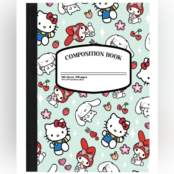 GLOSSY Composition Notebook - Picture 11 of 13